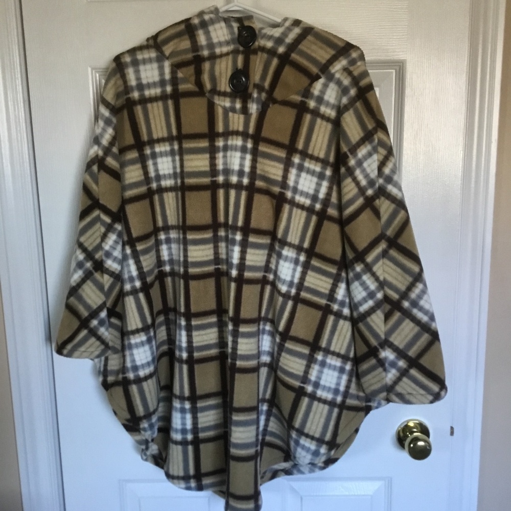 New Hooded Poncho